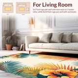 Cheerful Palm Patterned Décor(Yellow)