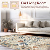 Chic Pastel Flower Motif(Beige)