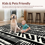 Stylish Dynamic Striped Layout(Black)