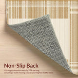 Modern Light Brown Striped Look(Beige)
