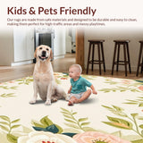 Lyla Beige Large Modern Checkered Design(Beige)