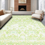 Trendy Faded Tribal Motif(Green)