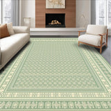 Warm Minimalist Cream and Green Fusion(Green)