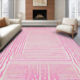 Artistic Abstract Stripe Influence(Pink)