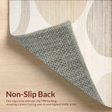 Modern Non Slip Area with Waterproof and Easy to Clean Features(Beige)