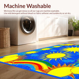 Charming Pastel Sunray Motif(Yellow)