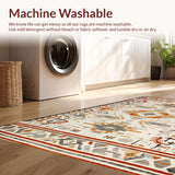 Rustic Tribal Tiled Motif(Beige)