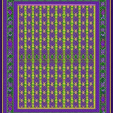 Cheerful Ogee Decorative Elements(Purple)