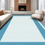 Minimalist Aqua Accented Design(White)