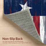 Rustic Vintage Flag Design(Red)