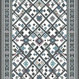 Chic Modern Abstract Patterning(White)