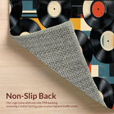 Elegant Abstract Record Design(Black)