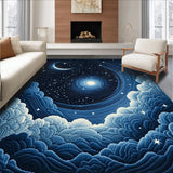 Enchanting Stellar Round Decor(Blue)