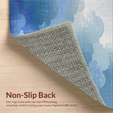 Modern Dreamy Sky Motif(Blue)