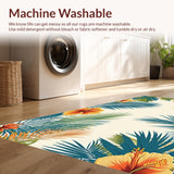 Bright Artistic Nature Motif(Beige)