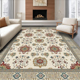 Vibrant Modern Geometric Arrangement(Beige)