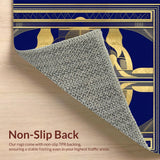 Modern Minimalist Gold Overlay(Blue)