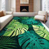 Chic Sage Green Botanical Print(Green)