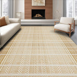 Minimalist Tan Geometric Motif(Beige)