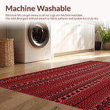Sophisticated Distressed Fusion(Red)