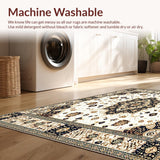 Boho Runner Beige/Dark Brown(Beige)