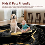 Geometric Black Gold Elegance(Black)