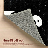 Trendy Modern Yin Yang Motif(Black)