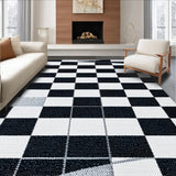 Vintage Checkerboard Area(Black)