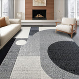 Elegant Grey Geometric Motif(Gray)