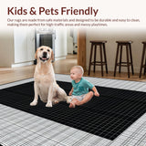 Minimalist Black and White Grid Layout(Black)