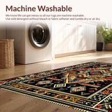 Rustic Earthy Geometric Accents(Black)