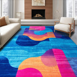 Vibrant Abstract Artistic Expression(Blue)