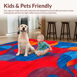 Artful Quirky Textured Arrangement(Red)