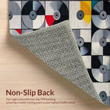 Contemporary Circular Patterned Motif(Gray)