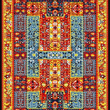 Bold Color Burst Medallion Theme(Red)