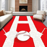Striking Red and White Contrast(Red)
