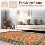 Elegant Vintage Lattice Design(Orange)