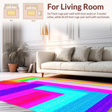 Colorful Shaggy Abstract Aesthetic(Pink)