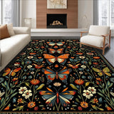 Intricate Nature Inspired Design Elements(Black)