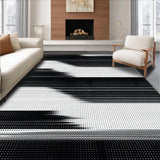 Abstract Monochrome Geometric Aesthetic(Black)
