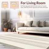 Modern Neutral Shaggy Texture(Beige)