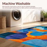 Vibrant Abstract Expressionist Palette(Blue)