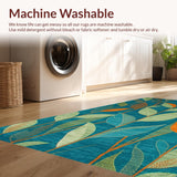 Contemporary Floral Abstract Aesthetic(Blue)
