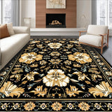 Contemporary Floral Motif(Black)