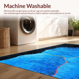 Marbled Texture Coastal Elegance(Blue)