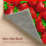 Eclectic Vintage Inspired Bath Mat(Red)