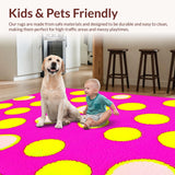 Vibrant Cartoon Circular Aesthetic(Pink)