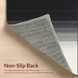 Abstract Gradient Striped Floor Decor(Gray)