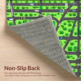 Interactive Multi Hued Road Layout(Green)