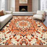 Contemporary Light Blue Motif(Beige)